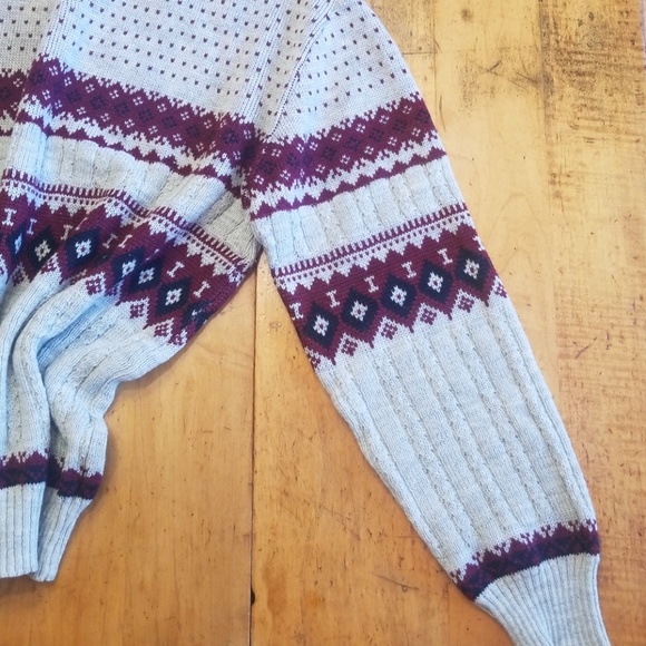 Vintage Rob Winter Crewneck Sweater Size L - Picture 3 of 6